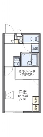 レオパレスセゾンの物件間取画像